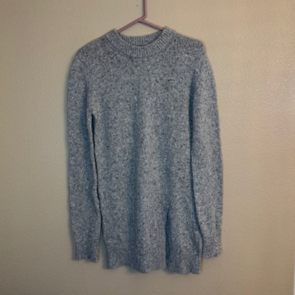 Zara Italian Blend Sweater with Side Slit EUC Womens Size L 1019